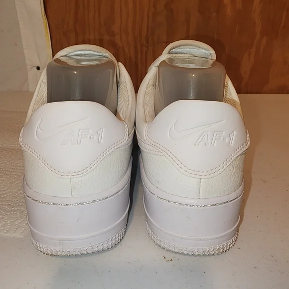 Nike Air Force 1 Women's White Sneakers - Picture 4 of 15